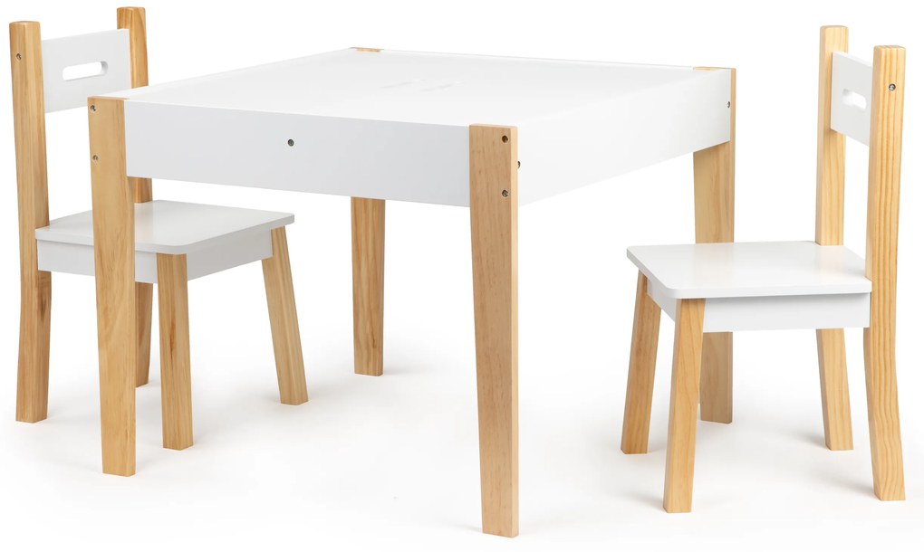 Stôl s dvoma stoličkami, detská nábytková súprava T25516