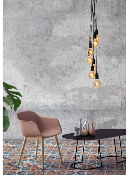 Lucide 08408/07/30 - Luster na lanku FIX MULTIPLE 7xE27/60W/230V