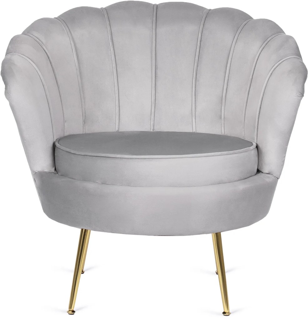 PROXIMA.store - Glamour kreslo ANGEL FARBA: čierna