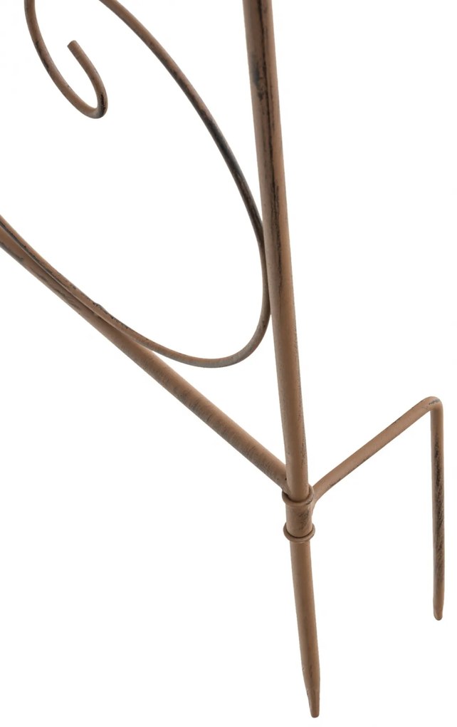 Mriežka na popínavé rastliny Mandevilla - 133 x 99 cm - Hnedá antik