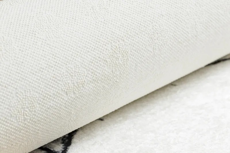 Dywany Łuszczów, Kusový koberec ANDRE Marble 1126, 120x170, biela, chodba / predsieň