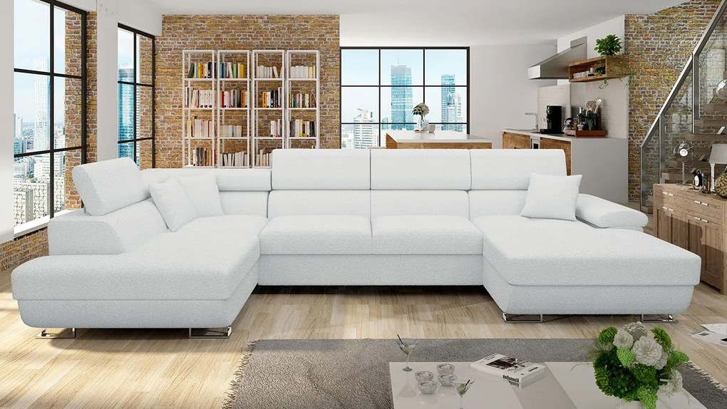 Rohová sedacia súprava Alvin Bis Premium, Dostupné poťahy: Abriamo 04, Strana: Ľavá