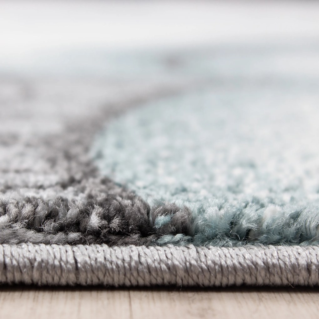 Ayyildiz, Detský kusový koberec Kids 580 blue kruh, 160x160 (priemer) kruh, modrá, detská izba