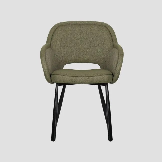 Jedálenská stolička CAMPEA zelená 742057