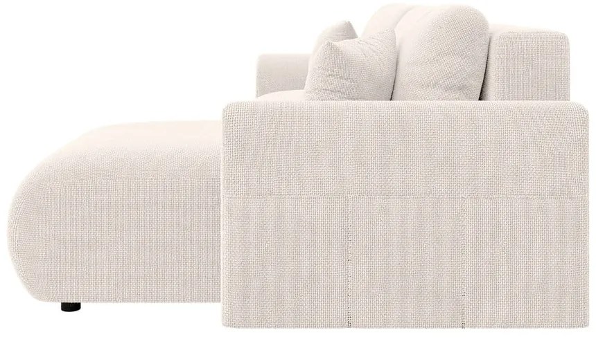 Biela rozkladacia rohová pohovka (variabilná) Lorine – Ropez