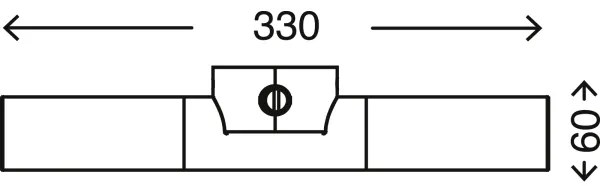 Briloner - Osvetlenie zrkadla SPLASH 2xE14/9W/230V