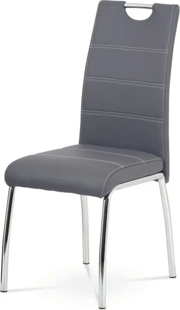 Jedálenská stolička sivá HC-484 GREY