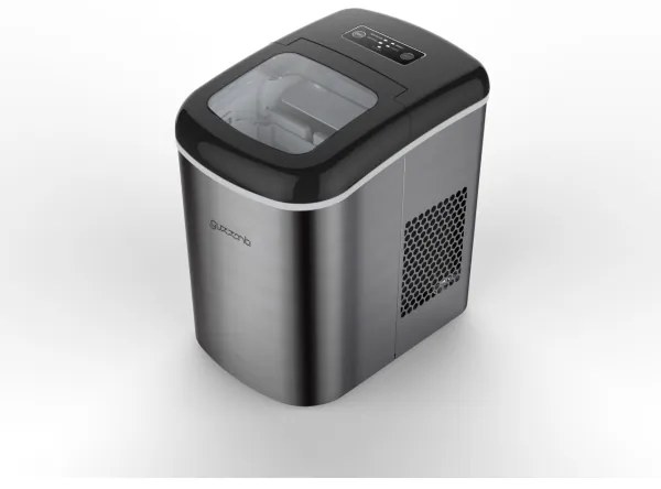 Guzzanti GZ125 - Výrobník ľadu 140W/230V nerez/čierna