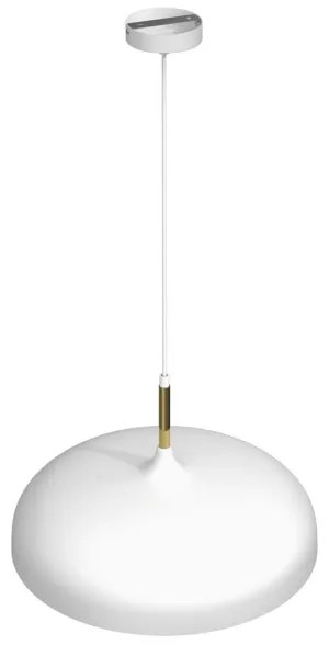 Brilagi - Luster na lanku ABRAHAM 1xE27/60W/230V pr. 45 cm biela