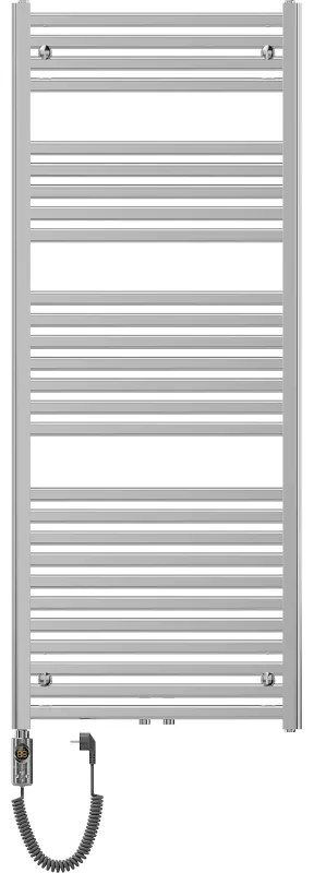 Mexen Hades, elektrické vykurovacie teleso 1500 x 600 mm, 600 W, chrómová, W104-1500-600-2600-01