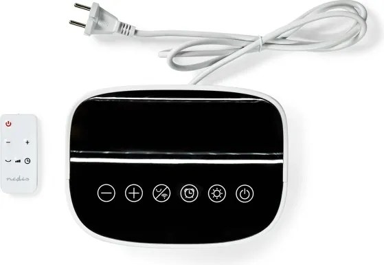 Nedis HTFA20WTW - Ventilátor s výhrevným telesom 1400/2000W/230V Wi-Fi Tuya + DO