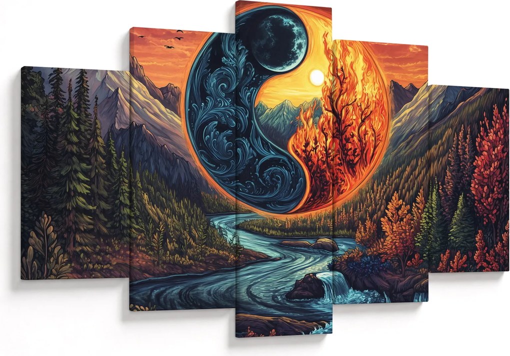 Obraz - Živly (150x105 cm)