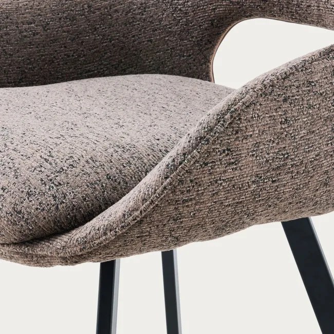 Jedálenská stolička ALAGI hnedá 774911