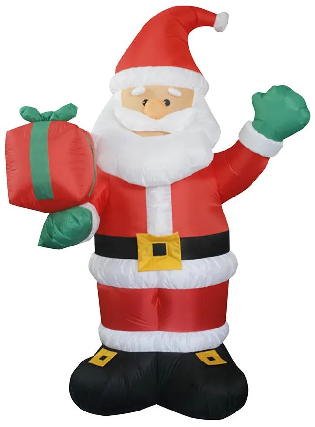 Vianočné nafukovacie figúrky, mikuláš