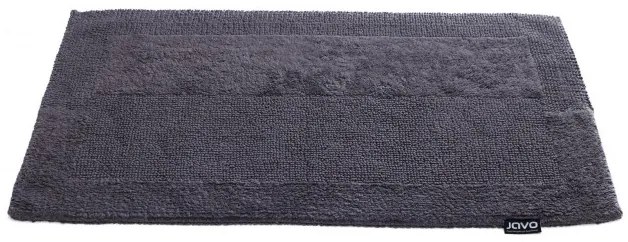 Kúpeľňový koberček Javo Cotton antracitový
