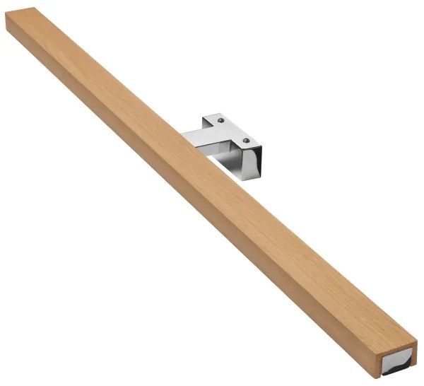 Brilagi-LED Kúpeľňové osvetlenie zrkadla WOODY MIRROR LED/15W/230V IP44 dub/chróm