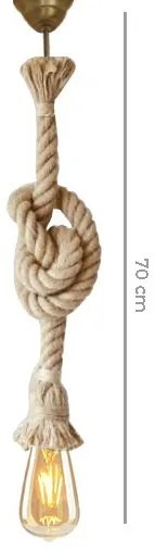 Závesný luster AYD-2784 hnedý