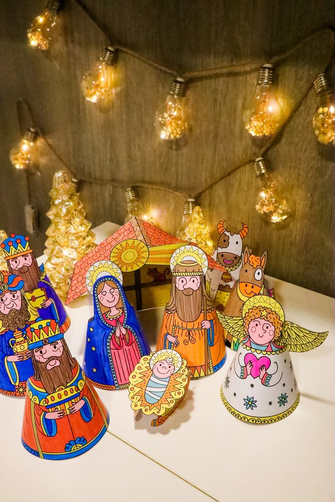 Agátin vianočný betlehem na dotvorenie