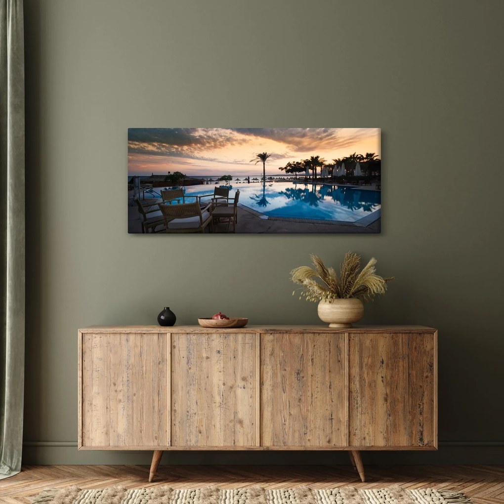 Obraz - Resort pri mori (120x50 cm)