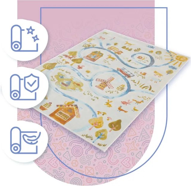 Detský koberec Osta Prisma 473193 AK990