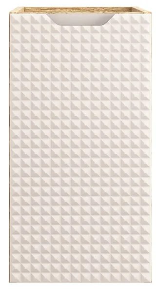 Závěsná koupelnová skříňka Luxor Beige 81-30-1D béžová/dub olejovaný