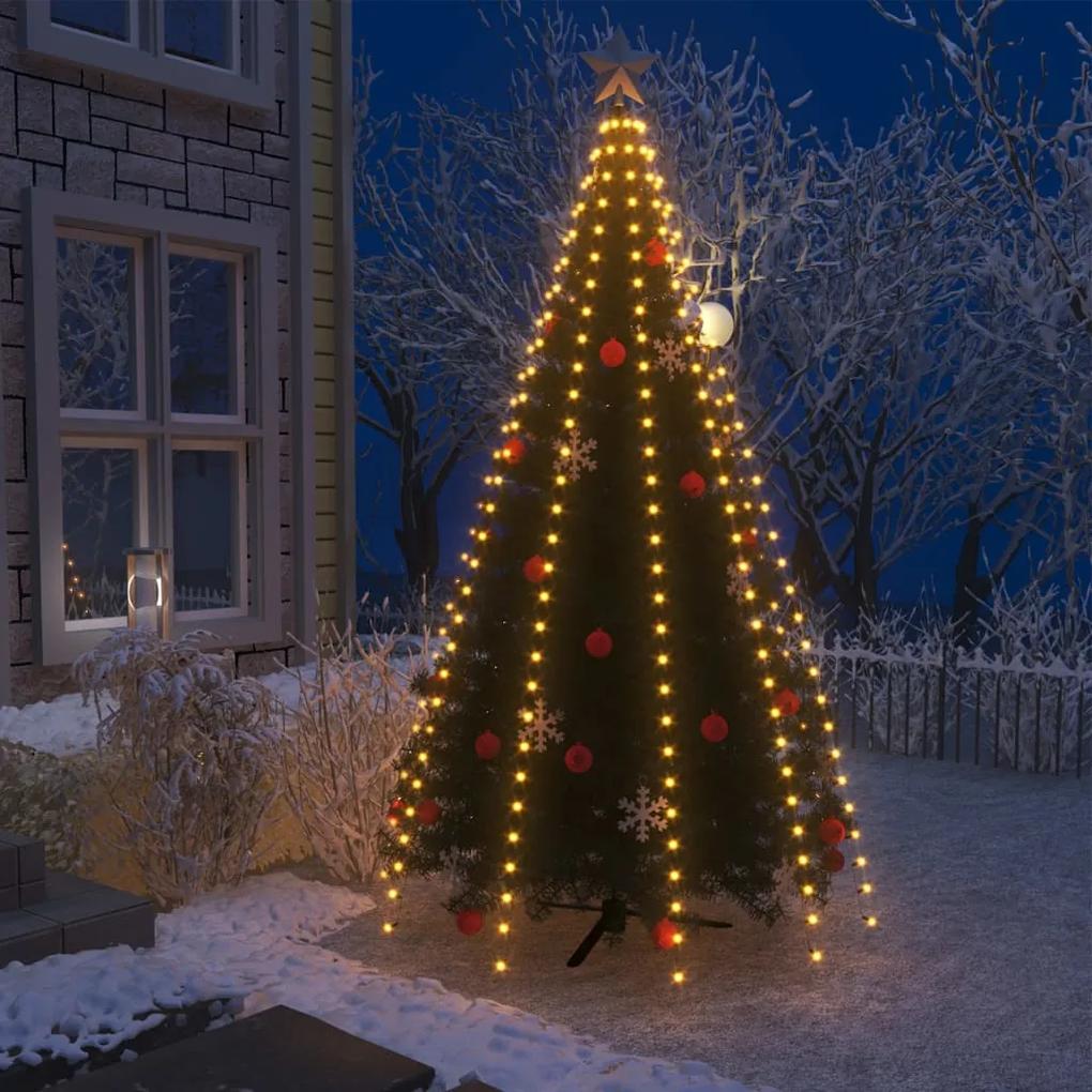 vidaXL Svetelná reťaz na vianočný stromček 300 LED diód, IP44 300 cm | BIANO