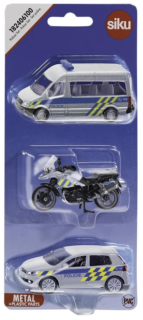 Siku Sada áut Polícia, 3 ks
