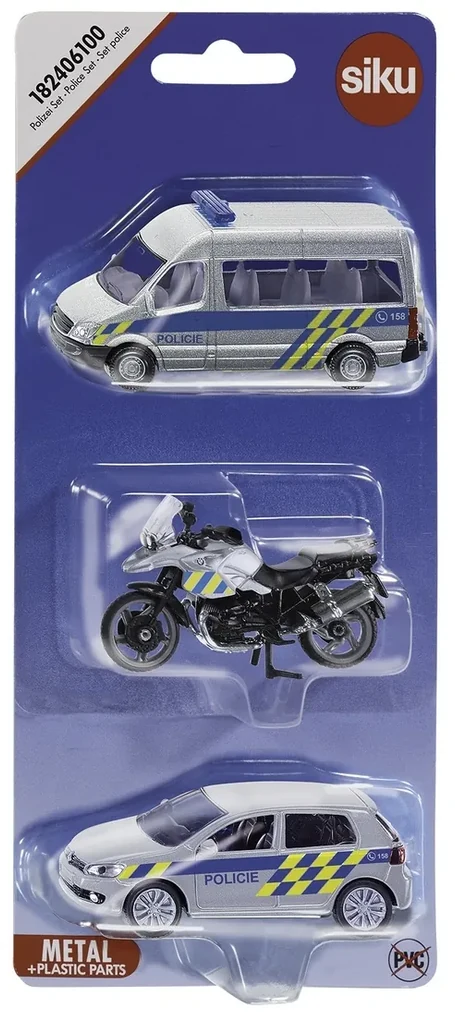 Siku Sada áut Polícia, 3 ks