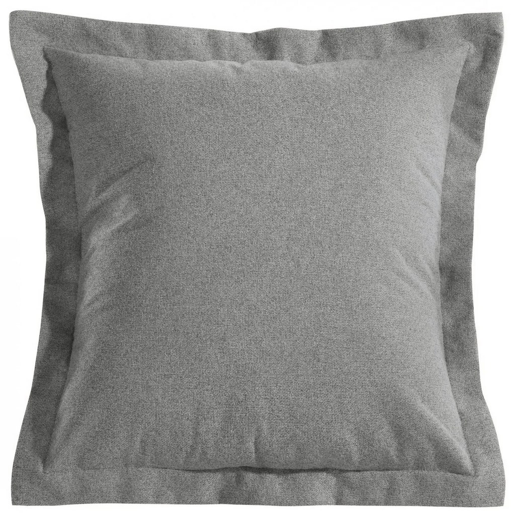 DEKORAČNÁ OBLIEČKA NA VANKÚŠ LIDIA 40X40 CM SIVÁ