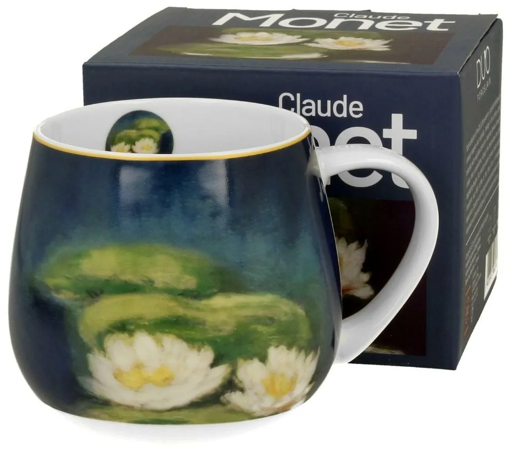 Duo Porcelánový hrnček Monet Nenufars 430 ml