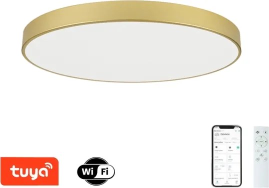 Brilagi - LED stmievateľné svietidlo POOL SMART LED/128W/230V 100 cm zlaté Wi-Fi Tuya+DO