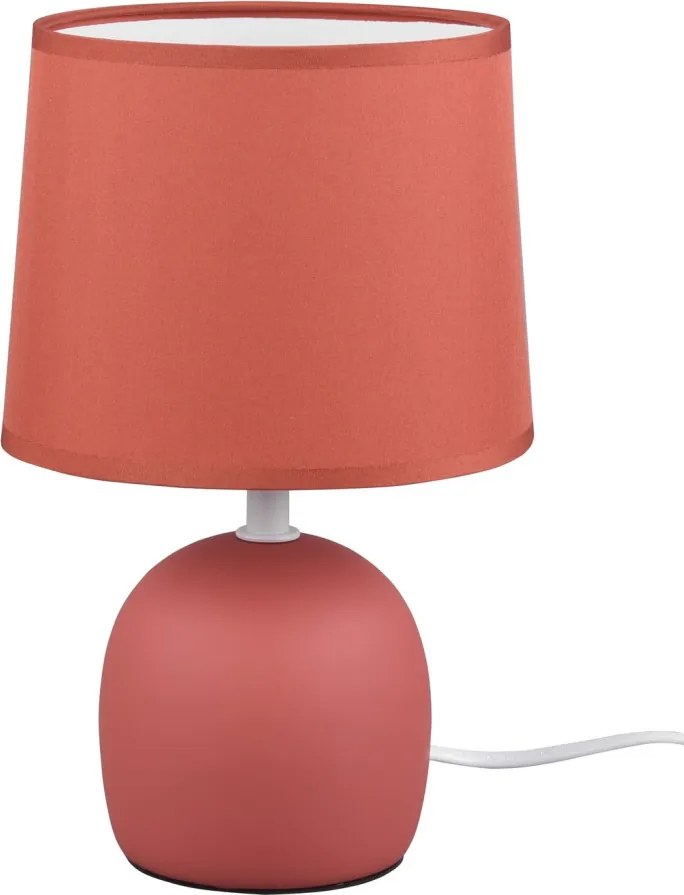 Stolná lampa Malu, oranžová