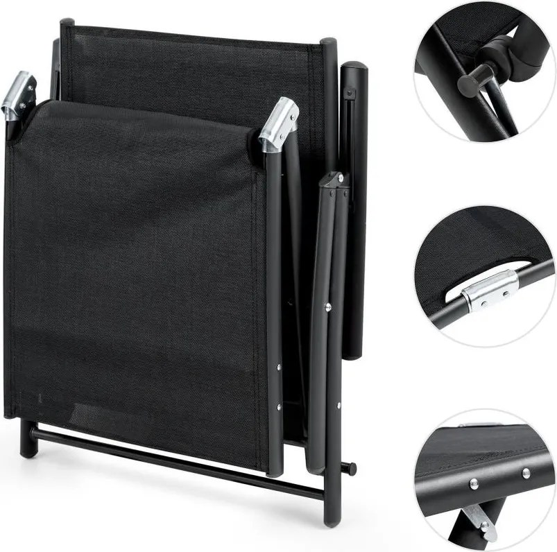 Polohovateľné relaxačné lehátko Avenberg SIESTA