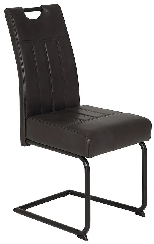 Stolička Betty čierna