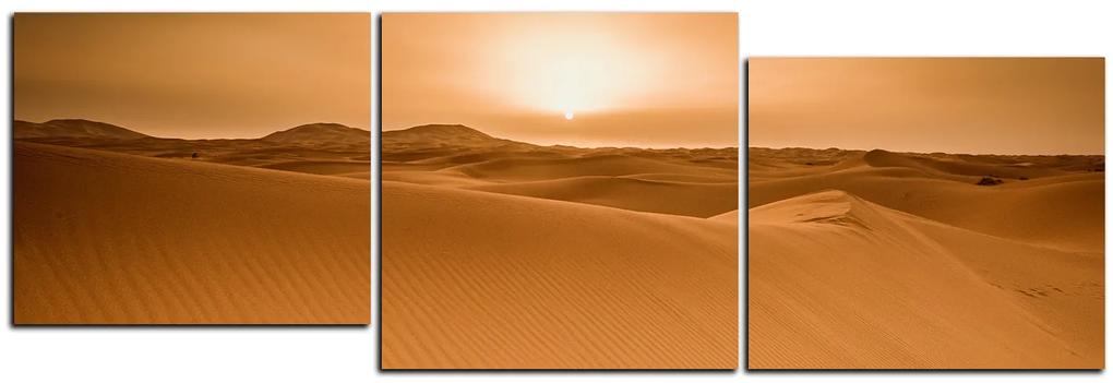 Obraz na plátne - Púšť Sahara - panoráma 5131E (120x40 cm)
