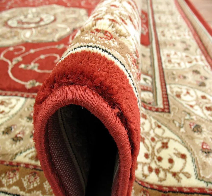 Berfin Dywany, Kusový koberec Adora 5792 T (Terra), 280x370, červená, chodba / predsieň