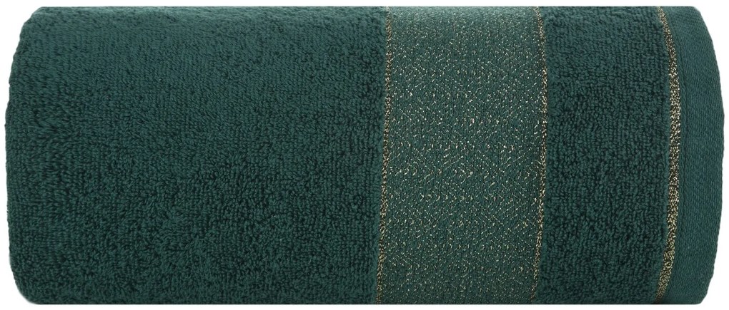 FROTÉ UTERÁK NESSY SADA 6KS 50X90 CM TMAVOZELENÁ