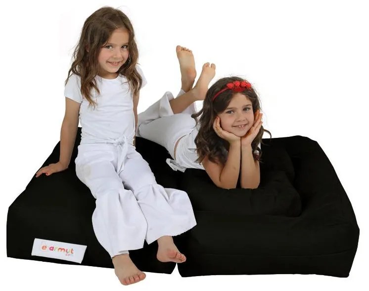 Sedací vak Kiddo (čierna). Vlastná spoľahlivá doprava až k Vám domov. 1101668