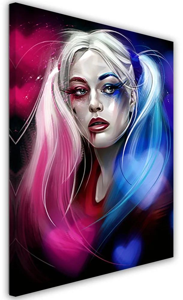 Gario Obraz na plátne Portrét Harley Quinn - Dmitry Belov Rozmery: 40 x 60 cm