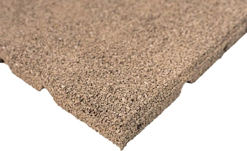 Gumová dlaždica ASLON 40 x 40 cm, piesková