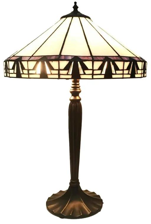 Vitrážová lampa Tiffany Ø41*63