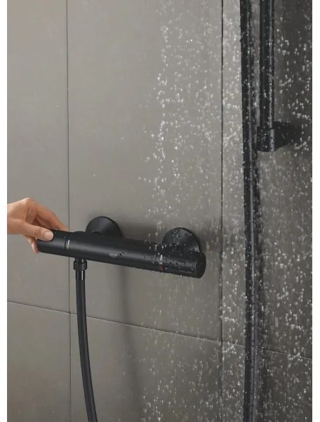 GROHE 345942430 - Termostatická sprchová batéria PRECISION START DN 15 čierna