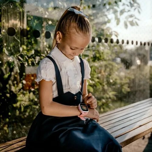 LAMAX Chytré hodinky pre deti WatchY4 Play, ružová