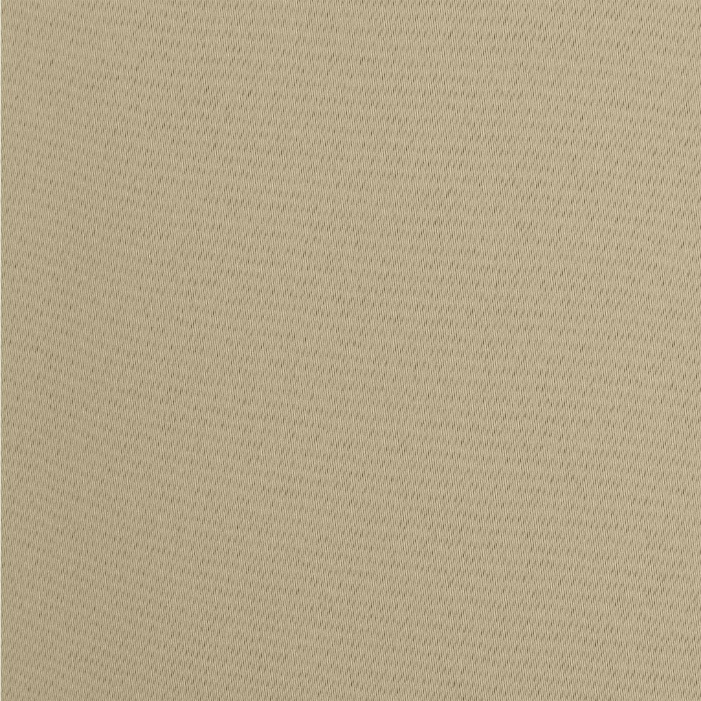 ZATEMŇOVACÍ ZÁVES NA PÁSKE PARISA 135X250 CM BÉŽOVÁ