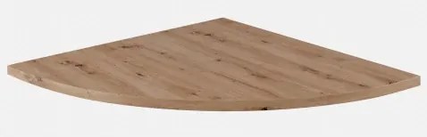 Rohový nadstavec k stolu Lift, dub artisan%