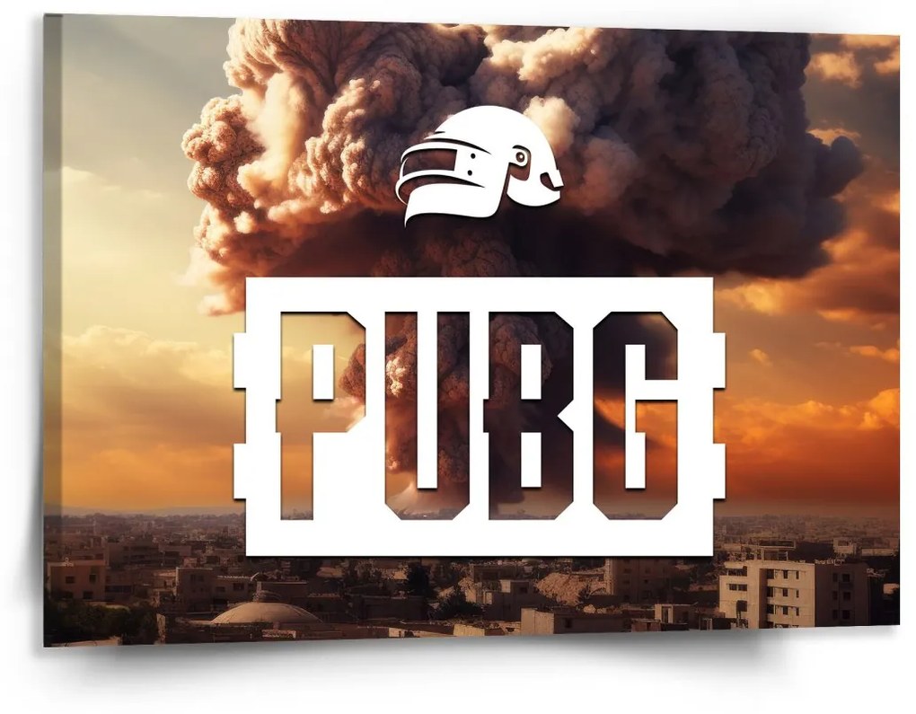 Sablio Obraz PUBG Explózia 2 - 150x110 cm