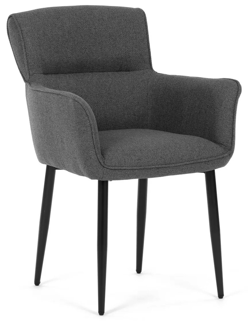 Sada jedálenských stoličiek DCH-J2159 GREY2, 2 ks