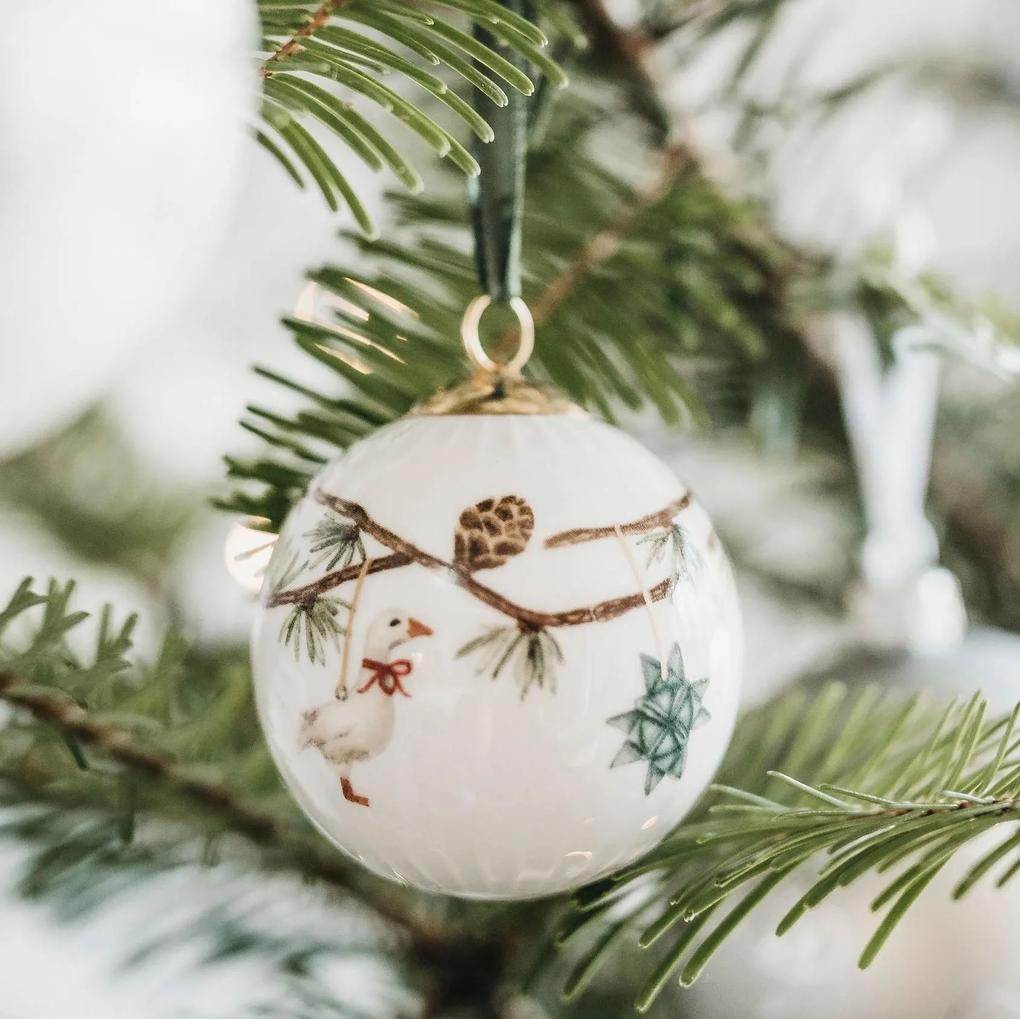 KÄHLER Porcelánová vianočná ozdoba Hammershøi Christmas 2018