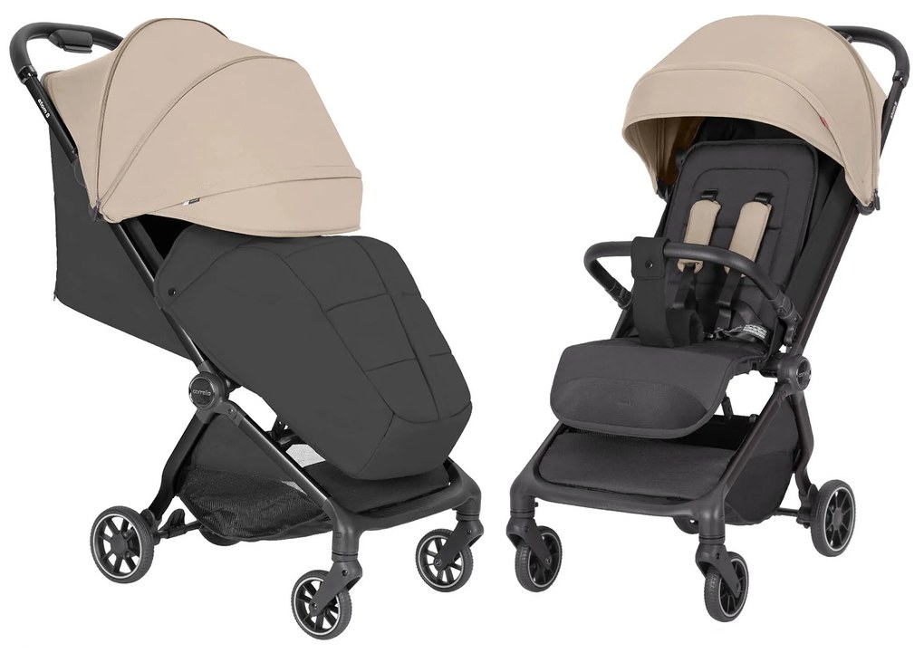 Detský kočík CARRELLO Atom S CRL-5526 Ceramic Beige