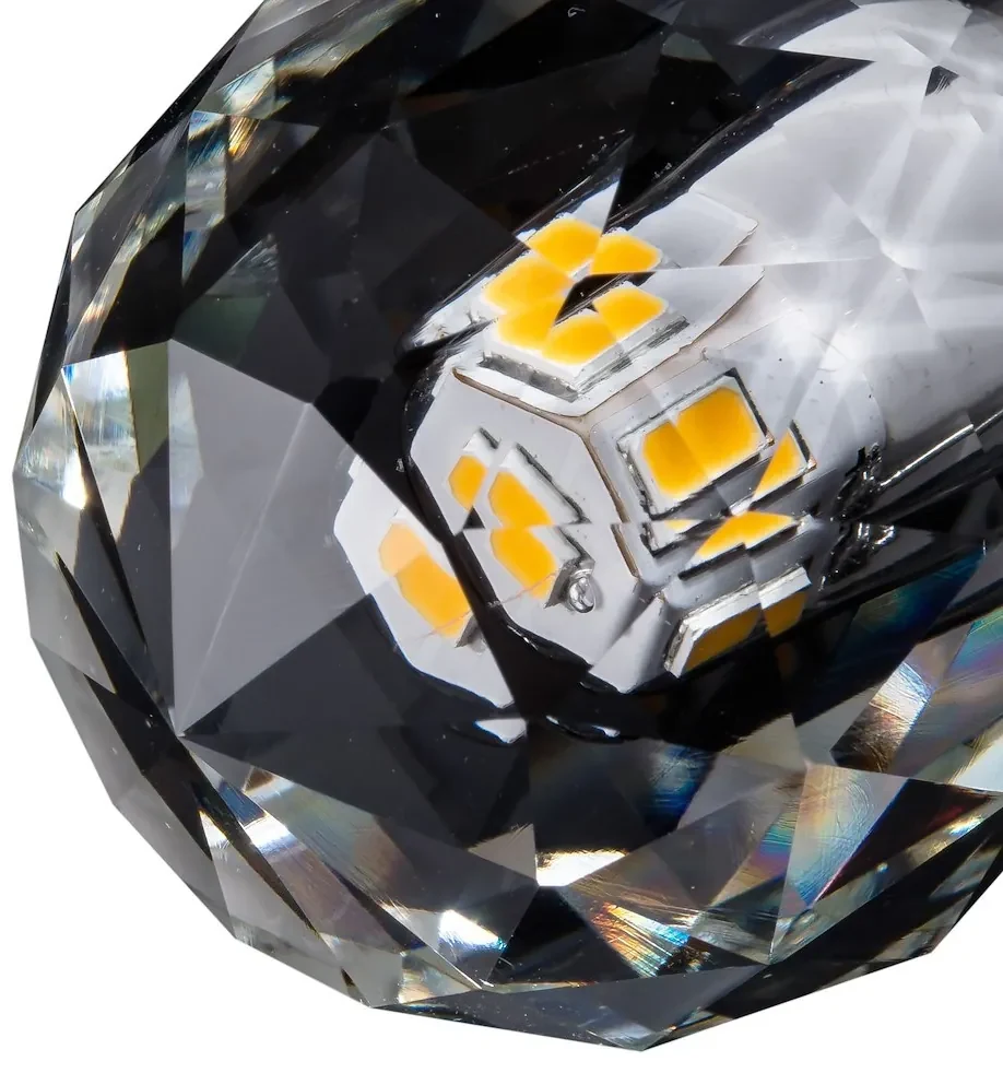 Dekoračná LED žiarovka E14 neutrálna 4000k 3w 330 lm crystal